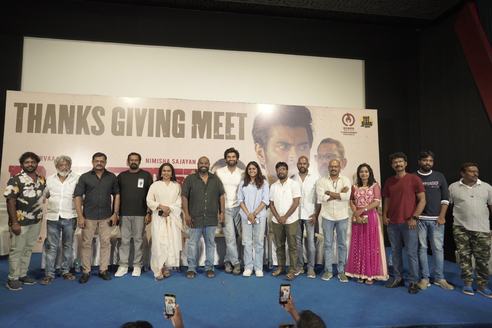 அதர்வா நடித்துள்ள “டி என் ஏ” படக்குழுவினரின் நன்றி அறிவிப்பு விழா !