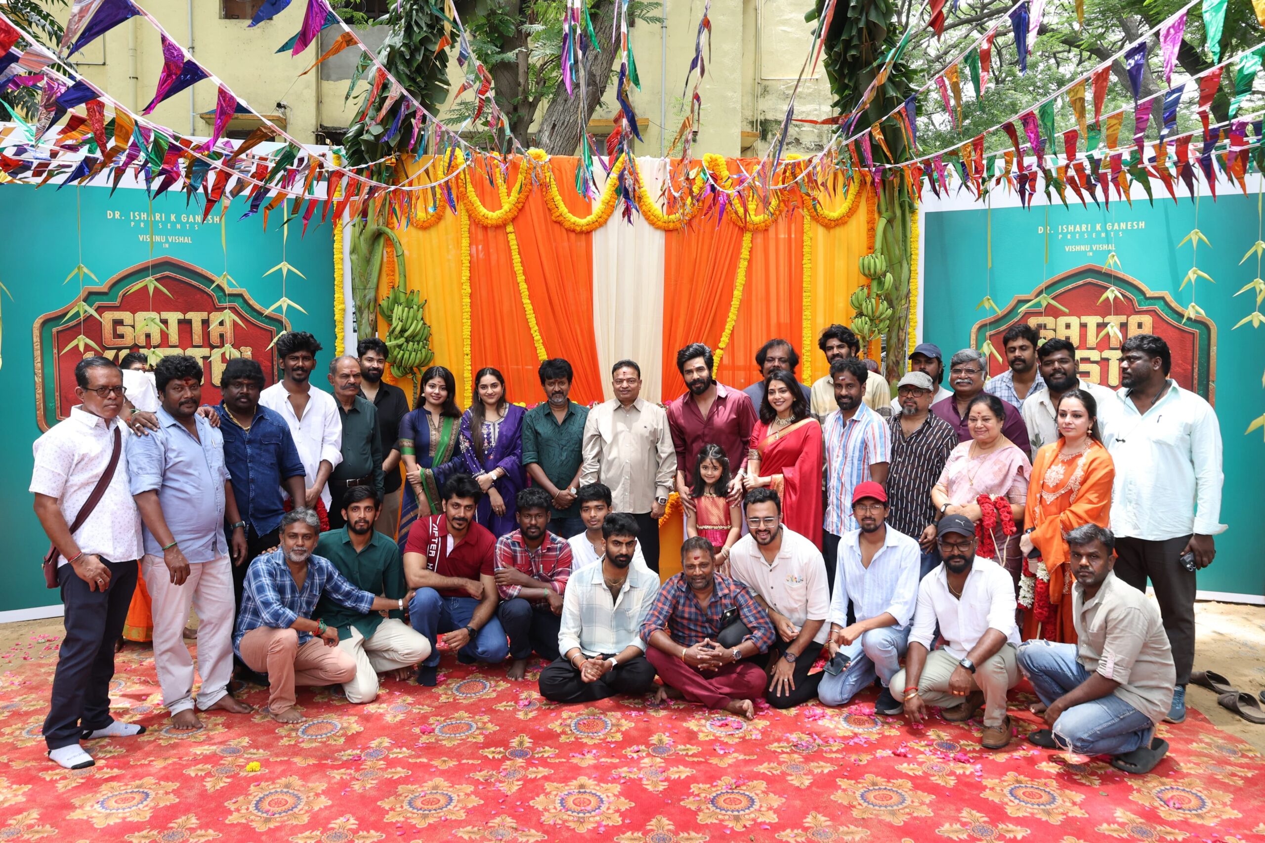“கட்டா குஸ்தி-2” படப்பிடிப்பு பூஜையின் துவங்கியது !