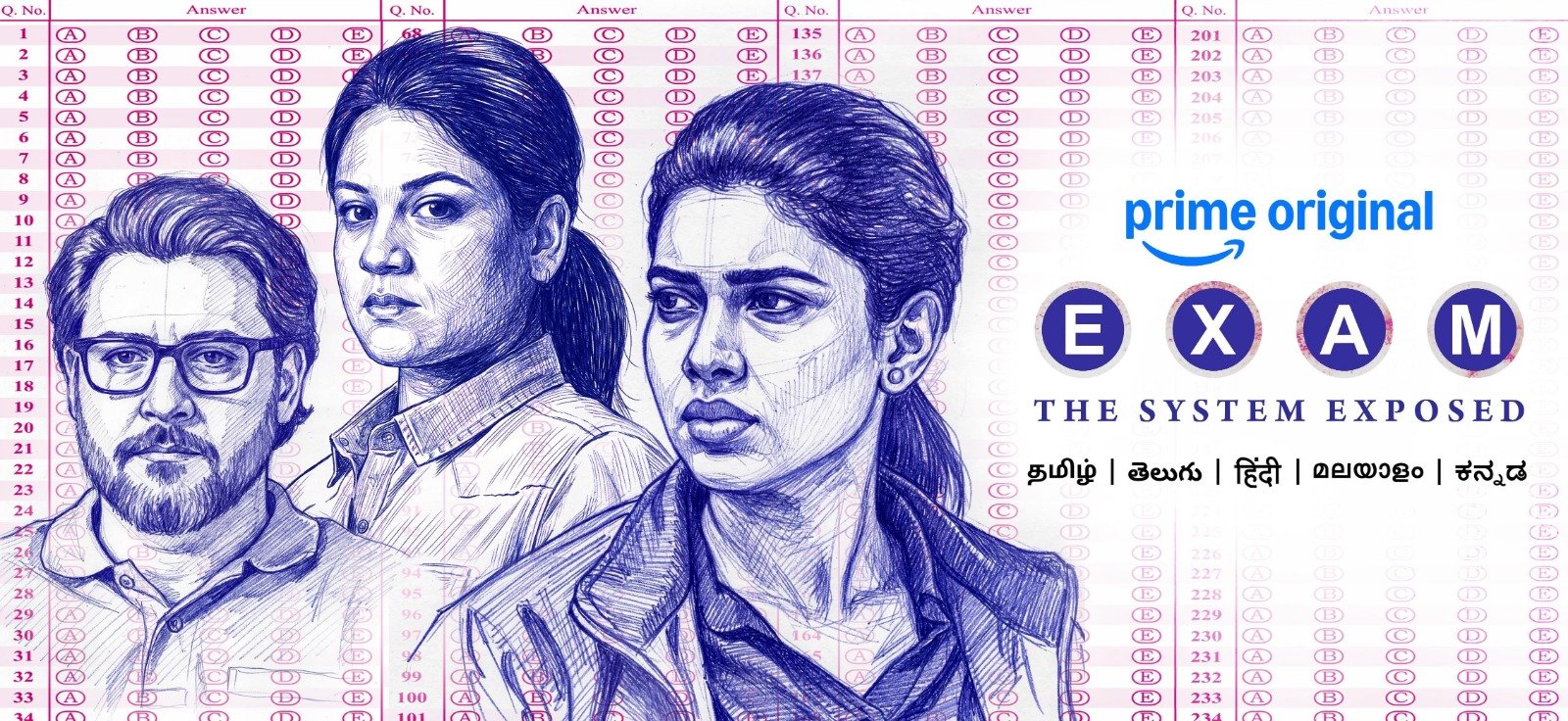 “எக்ஸாம்” தொடர் பிரைம் வீடியோவில் மே 25 ஆம் தேதி வெளியீடு !