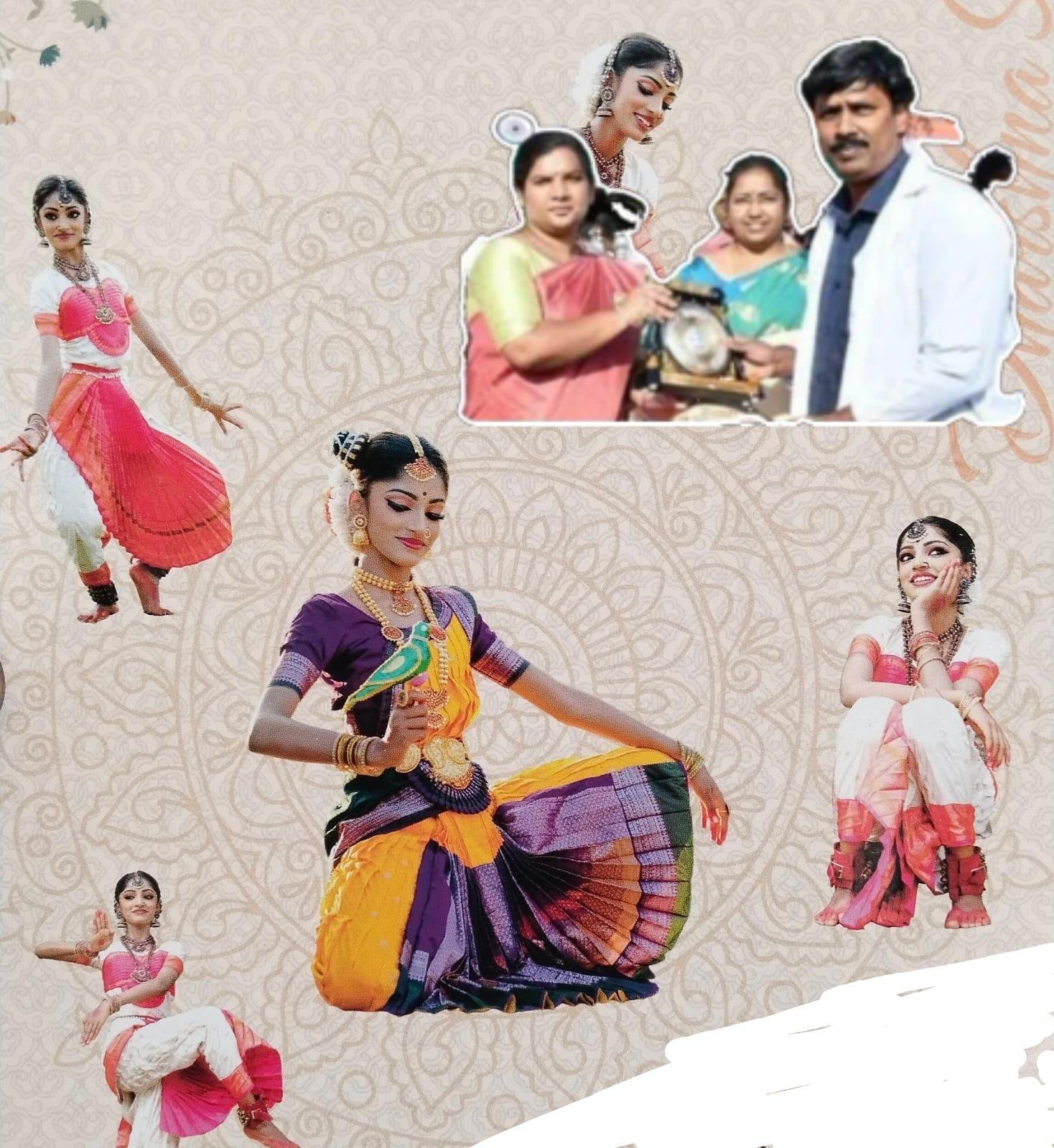 காரைக்குடியில் பிரபல மருத்துவ தம்பதிகளின் குழந்தைக்கு பரதநாட்டிய அரங்கேற்றம் !