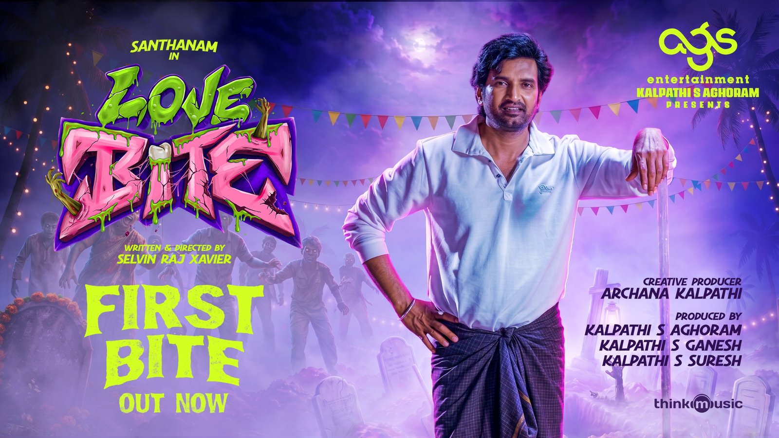 நகைச்சுவை, த்ரில்லர் கதையில் சந்தானம் நடிப்பில் உருவாகும் “லவ் பைட்” !