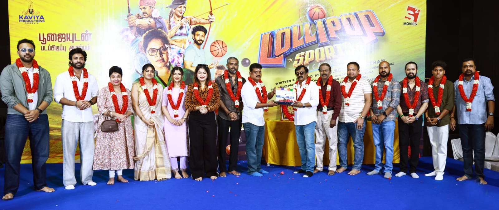 பூஜையிடன் படப்பிடிப்பை தொடங்கிய “லாலிபாப் ஸ்போர்ட்ஸ் அகாடமி” படக்குழுவினர் !