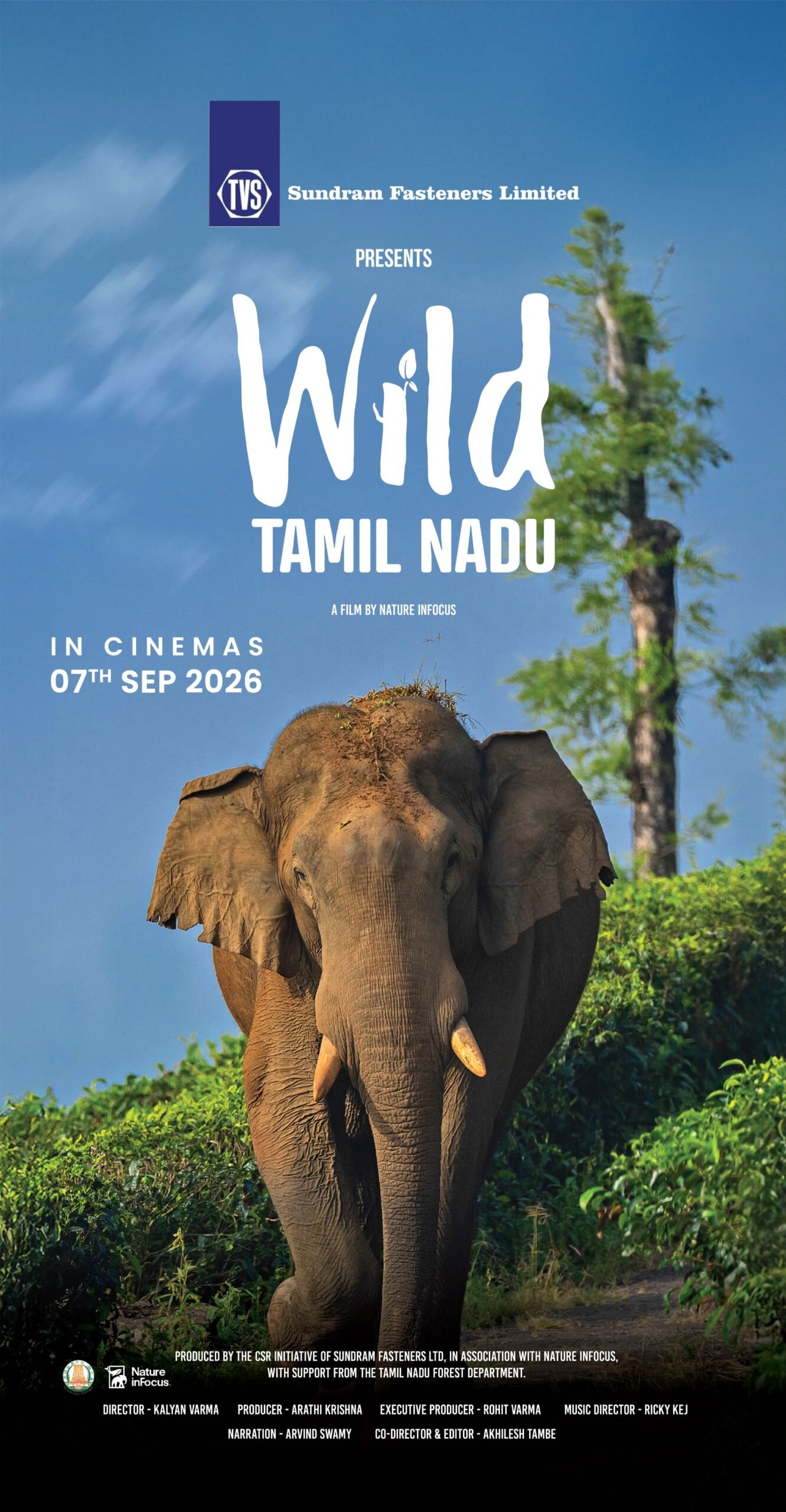 “வைல்ட் தமிழ்நாடு” இன்று முதல் பிவிஆர் திரையரங்குகளில் வெளியீடு !