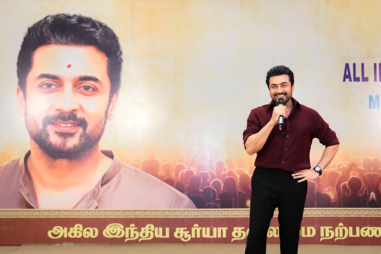 25 மாவட்டங்கள், 2 ஆயிரம் ரசிகர்கள் ! நடிகர் சூர்யா தலைமையில் பிரமாண்டமான விழா !