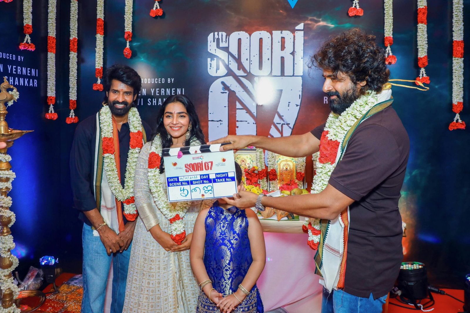 சூரியின் புதிய திரைப்படத்த கிளாப் அடித்து துவக்கி வைத்த சிவகார்த்திகேயன் !